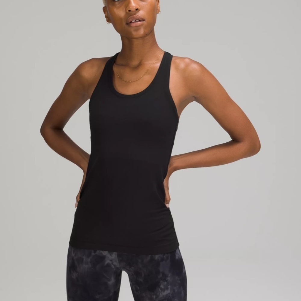 Lululemon Black racer back Tank​​​​​​​